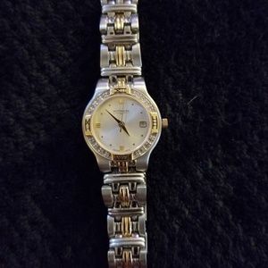 WITTNAUER WOMEN'S TWO-TONE STAINLESS STEEL SWISS F